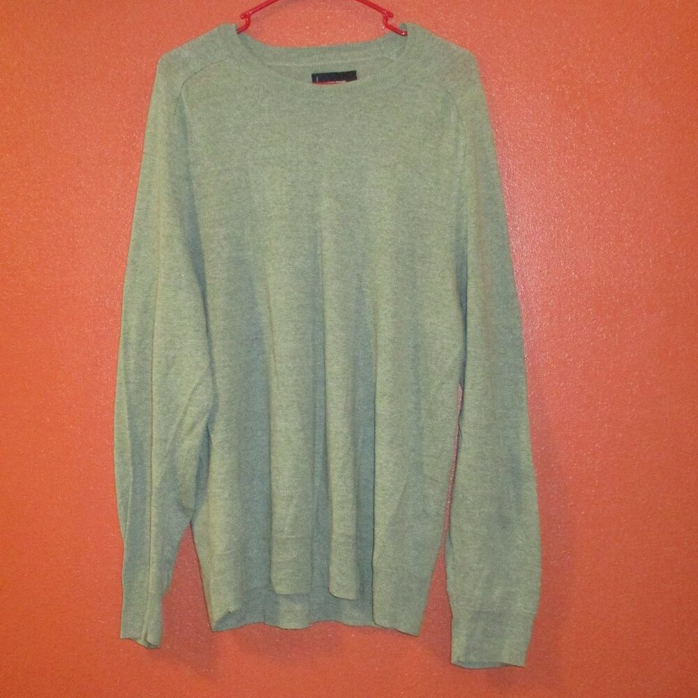 Lucky Brand Sweater Men Large Green Warm Outdoors Travel Season Sweater